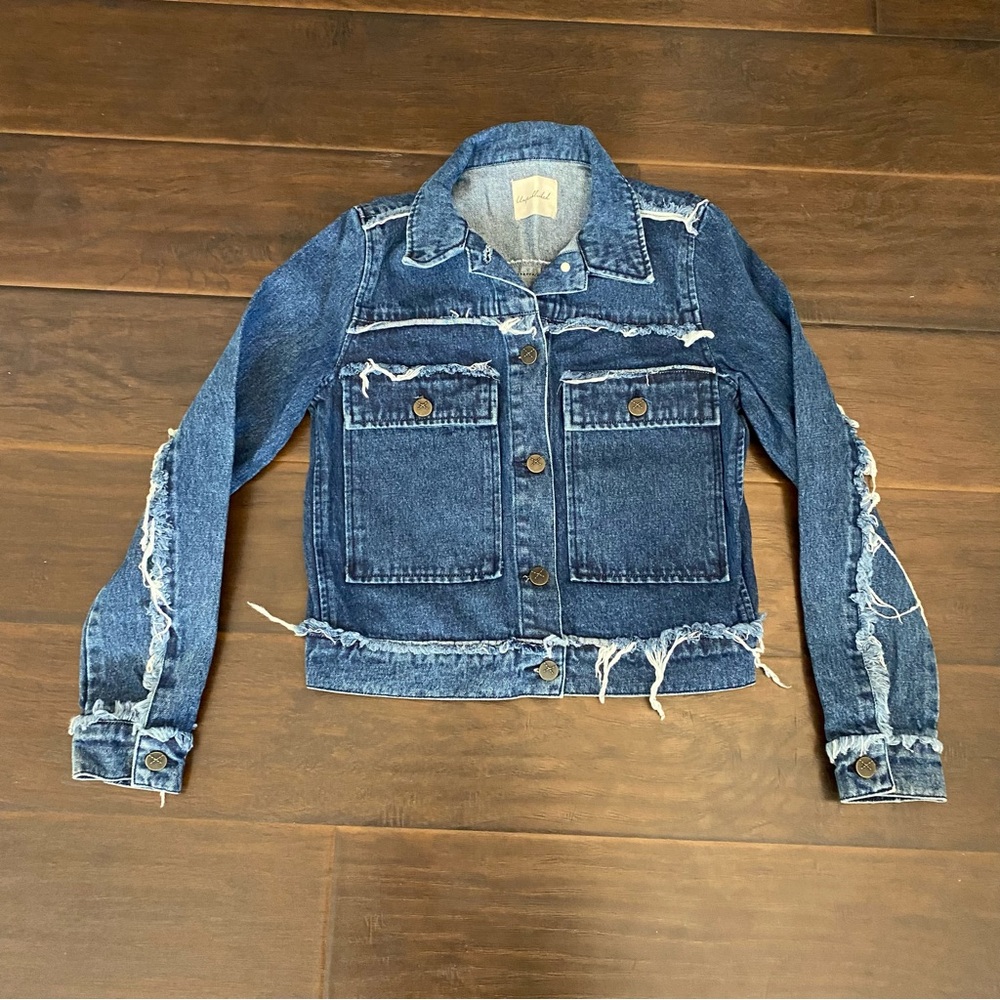 New without tag unpublished by anthropologie denim jacket women’s size S